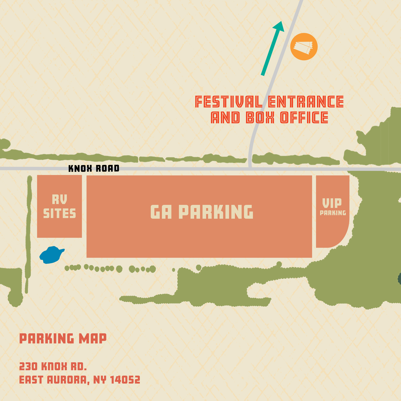 Borderland Festival Map