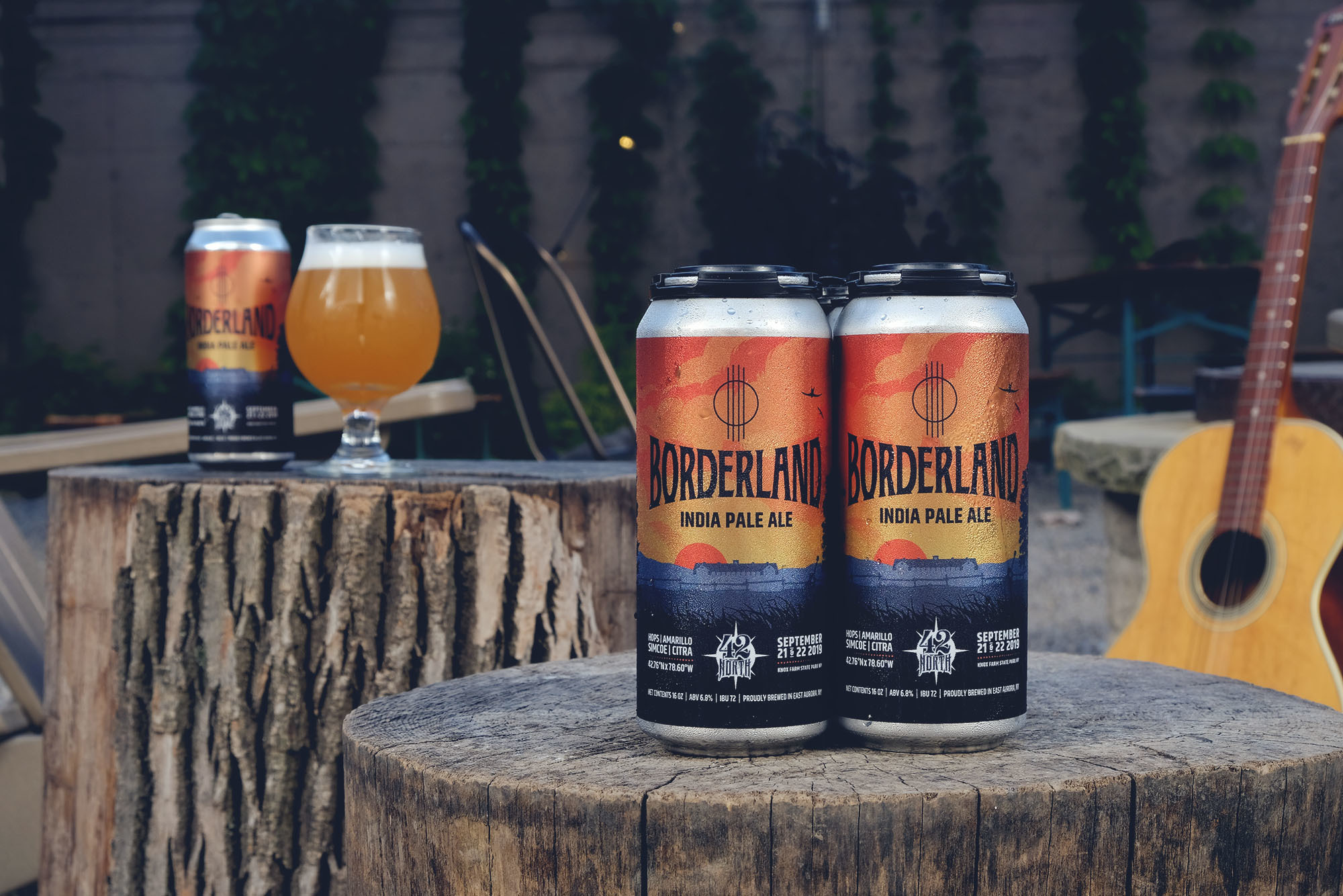 Borderland Festival x 42 North Brewing Limited Edition IPA Can
